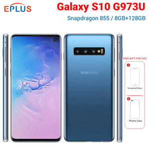 Original New Samsung Galaxy S10 G973U 8GB 128GB Mobile Phone AT&T Version Snapdragon 855 6." 4 Camera Android 9 NFC 4G phone