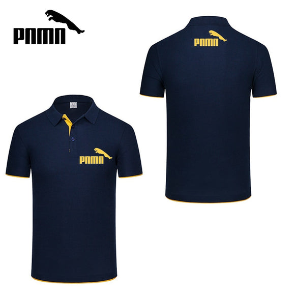 2020 NEW Clothes Men Knitted Polo Shirt Contrast Color Short Sleeve Turn-down Neck Top Breathable Plus Size Sport Men's Polo Tee